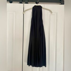 ASOS Black Backless Halter Dress